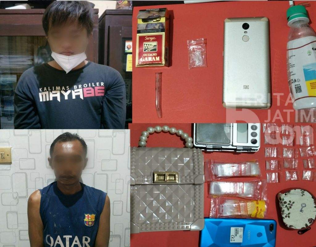 Polres Probolinggo Ringkus Dua Pengedar Sabu