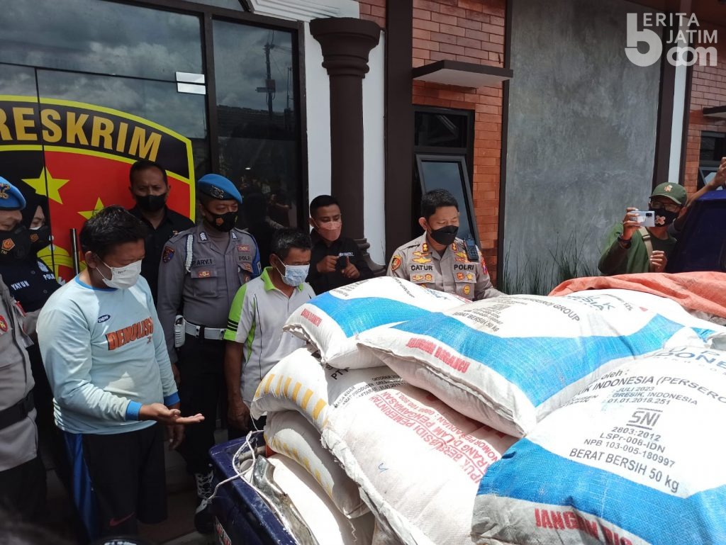 Polres Ponorogo Tangkap 2 Pelaku Penyalahgunaan Pupuk Bersubsidi