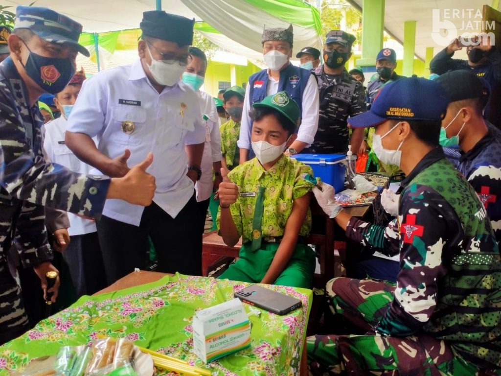 Vaksinasi Anak Lanjut, Banyuwangi Siap Vaksinasi Booster