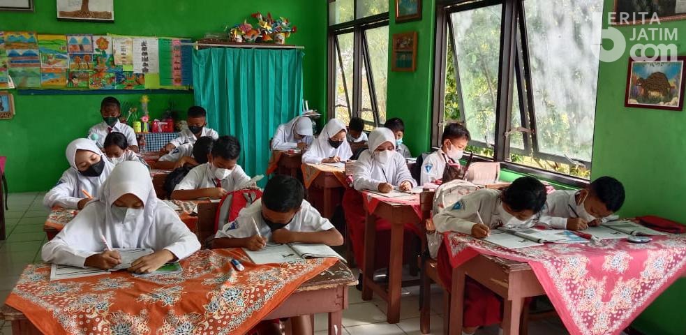 Dua Sekolah di Kota Pasuruan Belum PTM 100 Persen