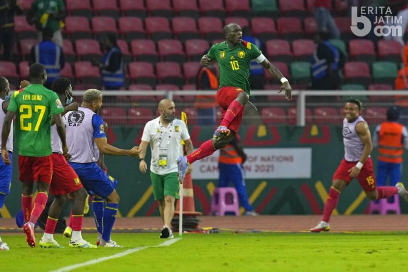 Tekuk Ethiopia, Kamerun ke 16 Besar Piala Afrika 2021