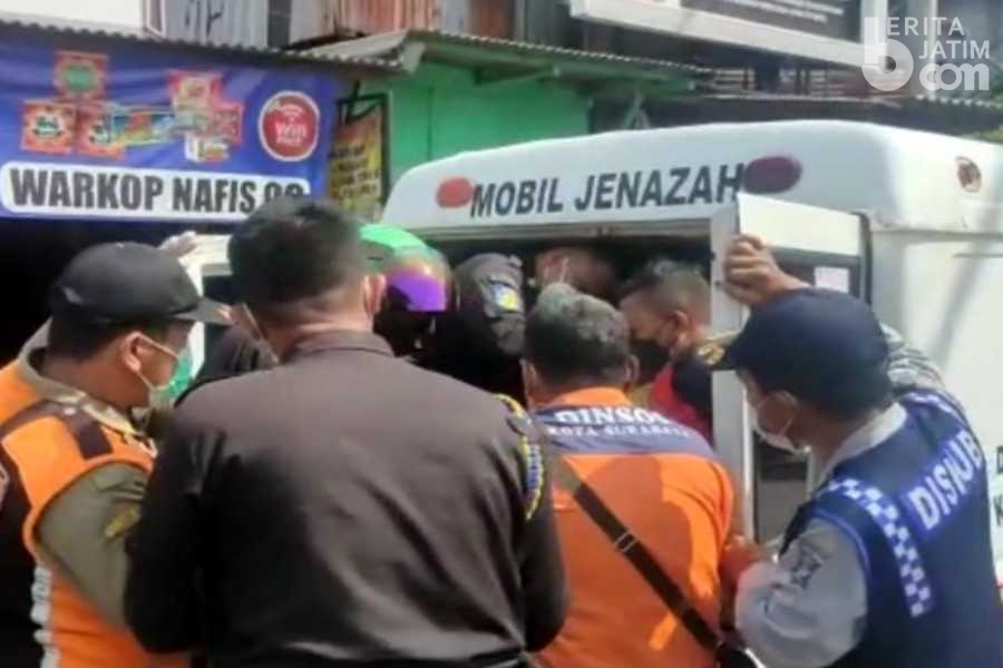 Disambar KA Ambarawa di Perlintasan Rel Tambak Mayor, Penjual Soto Meninggal