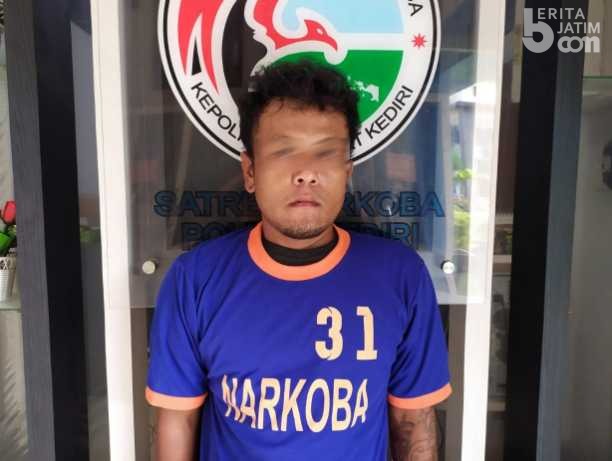 Bawa Sabu, Pria Kandat Kediri Dibekuk Polisi