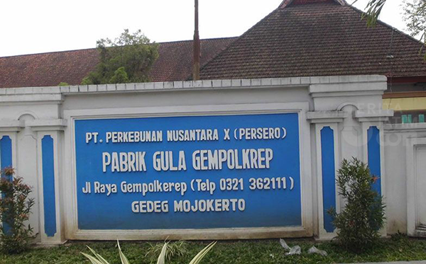 PG Gempolrep Mojokerto Targetkan Produksi Gula 895.000 Ton di Tahun 2022