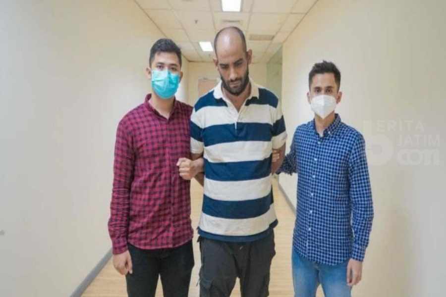 WNA Palestina yang Kabur dari Rudenim Pasuruan Ditangkap