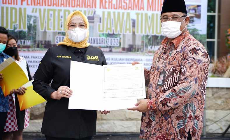 Kampanye Anti Narkoba, UPN Veteran Jatim Gandeng Granat
