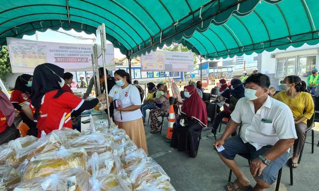 Bazar Migor Satu Harga Ludes Diserbu Warga Gresik