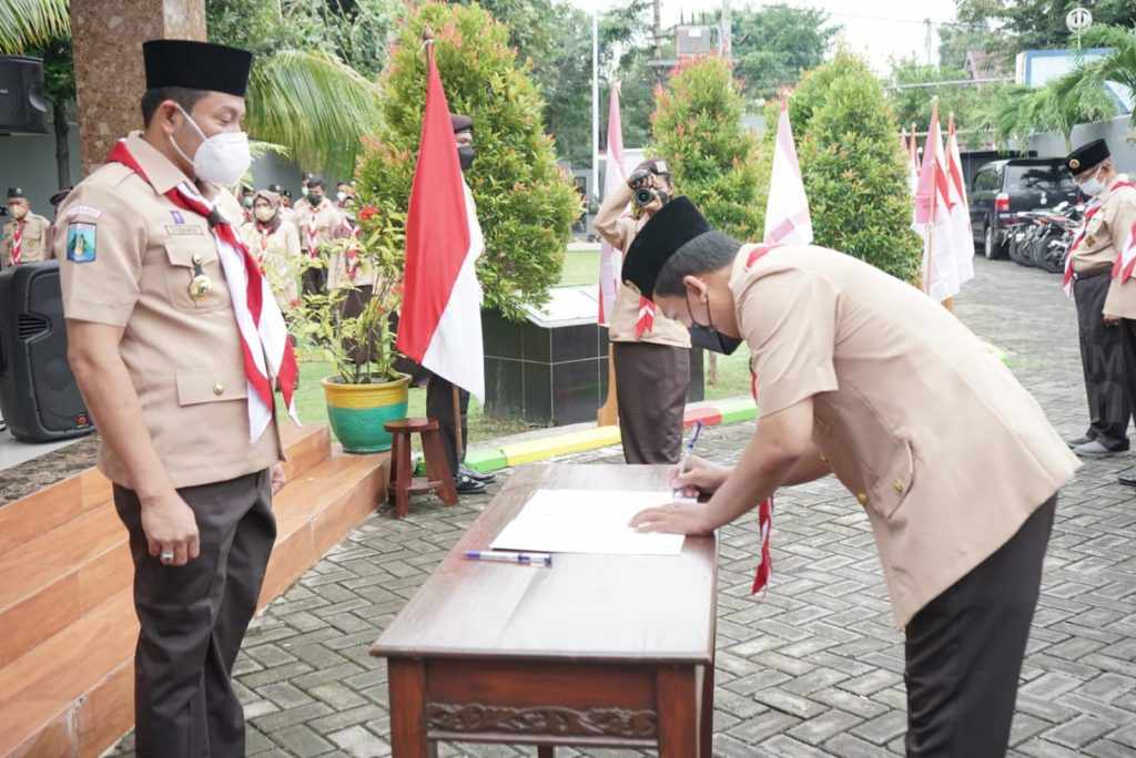 Pengurus Badan Kelengkapan Kwarcab Sidoarjo dan Dewan Kerja Cabang Dilantik