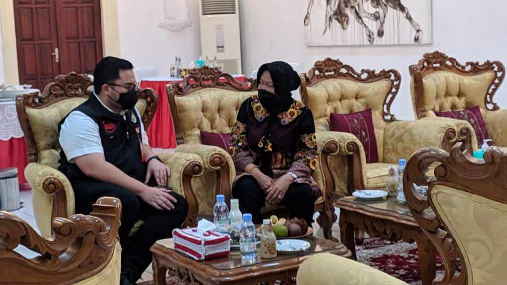 Bupati Kediri Genjot Penyaluran Bantuan Sosial BPNT PPKM