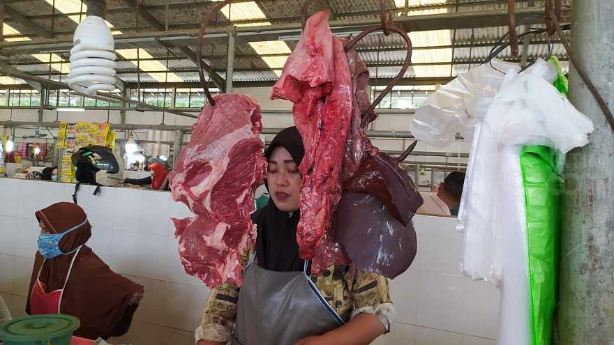 Harga Daging di Lamongan Alami Kenaikan