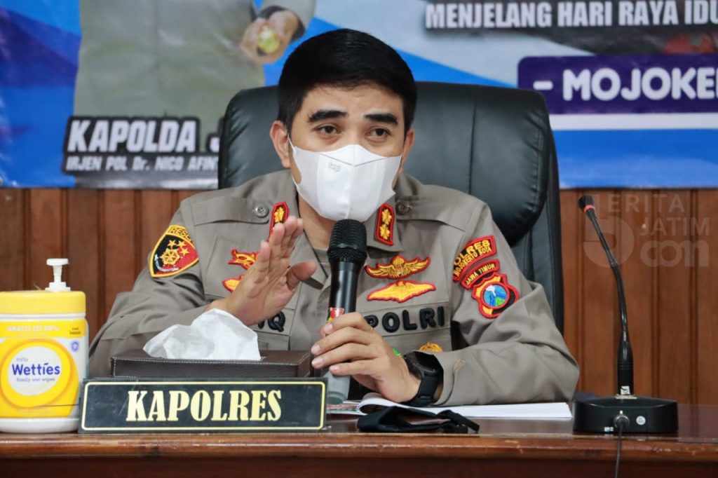 Kapolresta Mojokerto Sampaikan 4 Variabel Keselamatan di Jalan