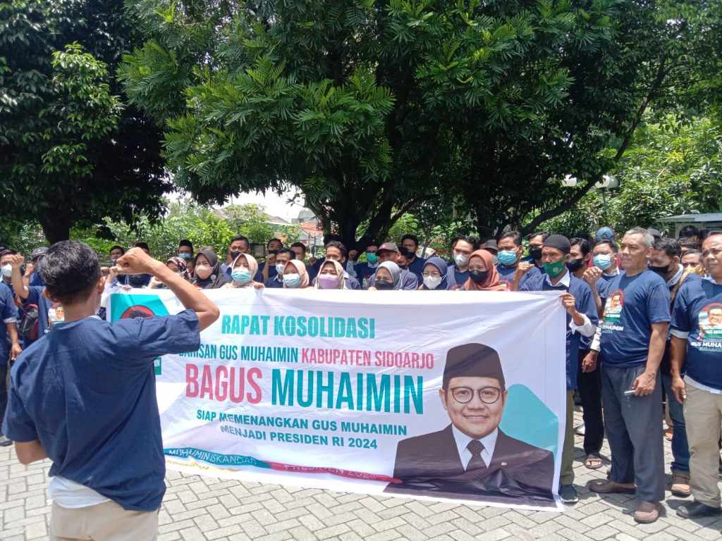Giliran Relawan dari Sidoarjo Dukung Gus Muhaimin Jadi Presiden 2024
