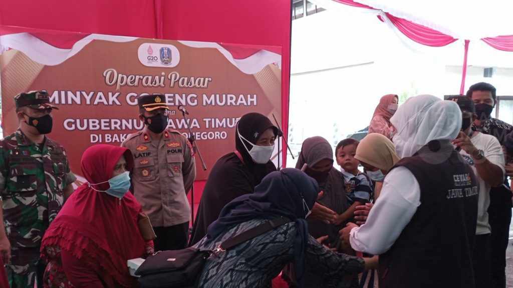 Khofifah: Kelangkaan Minyak Goreng Hanya Ditingkat Konsumen
