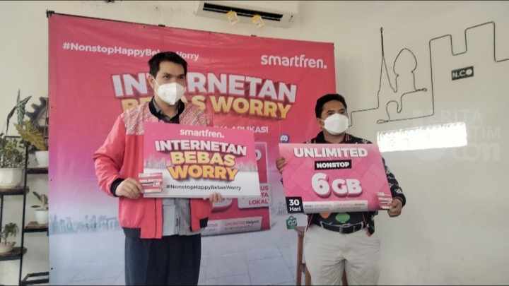 Target 5 Juta Pelanggan, PT Smartfren Telecom Tbk Bidik Jatim