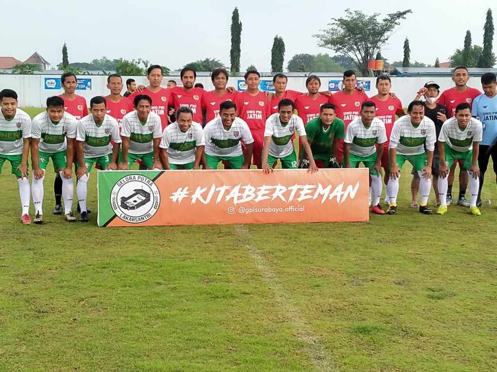 SIWO PWI Jatim Tekuk Unesa FC, Rektor Unesa: Selamat Hari Pers Nasional