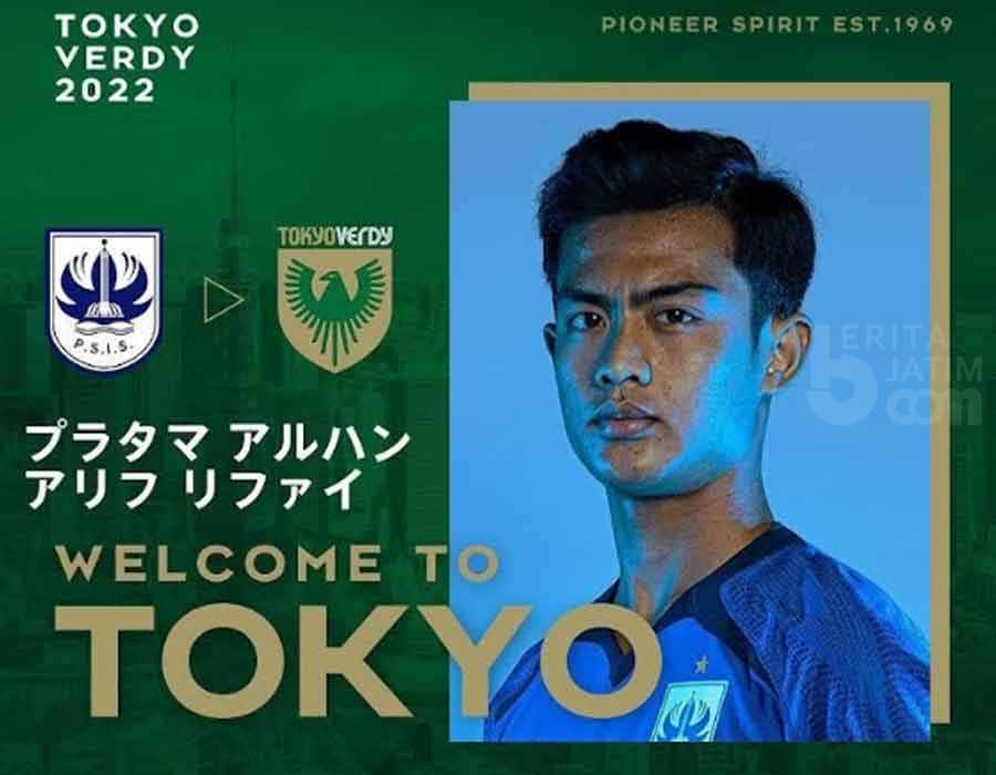 Setelah Pratama Arhan, Tokyo Verdy Berniat Mendatangkan Pemain Asal Indonesia Lagi