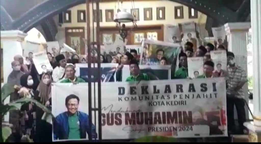 Komunitas Penjahit Kediri Siap Kawal Gus Muhaimin Jadi Calon Presiden