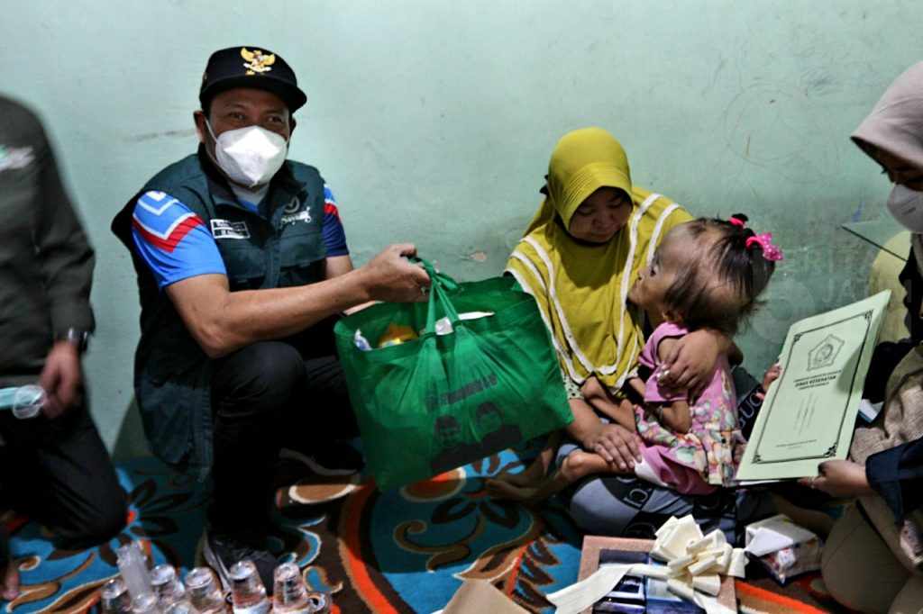 Penderita Hidrosephalus dan Epilepsi di Waru Dapat Atensi Wabup Sidoarjo