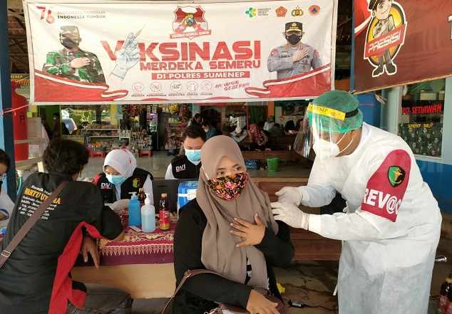 Capaian Vaksinasi Booster di Sumenep Belum 1 Persen
