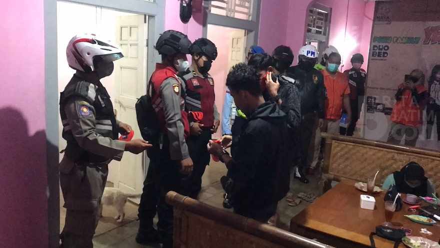 Jelang Ramadan, Petugas Gabungan Magetan Gelar Operasi Yustisi Pamor Keris