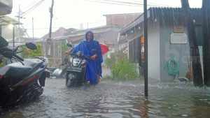Hujan Disertai Petir, Wilayah Kota Malang Dilanda Banjir