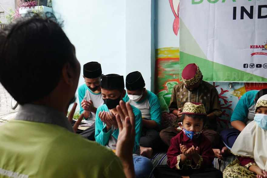LAZ Taman Zakat Undang Anak Yatim Doakan Indonesia Lebih Baik