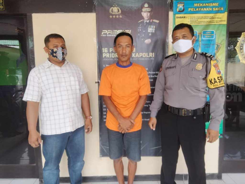 Sial! Pegang Sabu-sabu di Pinggir Jalan, Pria Kediri Terciduk Patroli Polisi