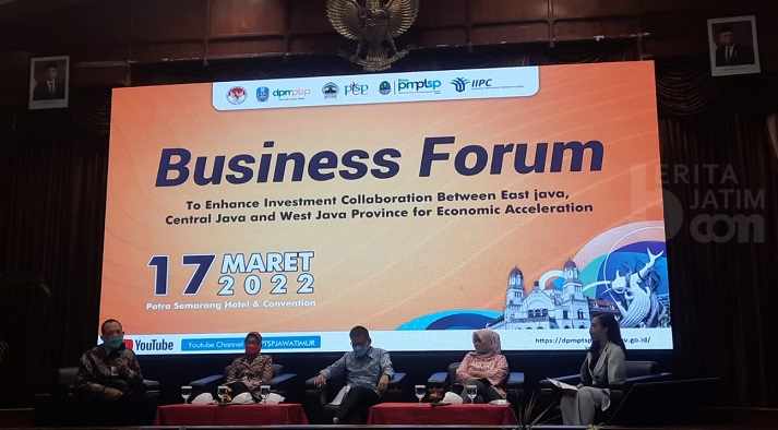 Kali Pertama, Business Forum Pertemukan Tiga Provinsi Besar di Jawa