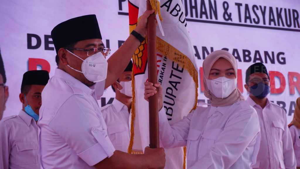Pengurus Gerindra Jombang Dikukuhkan, Octadella Jabat Ketua