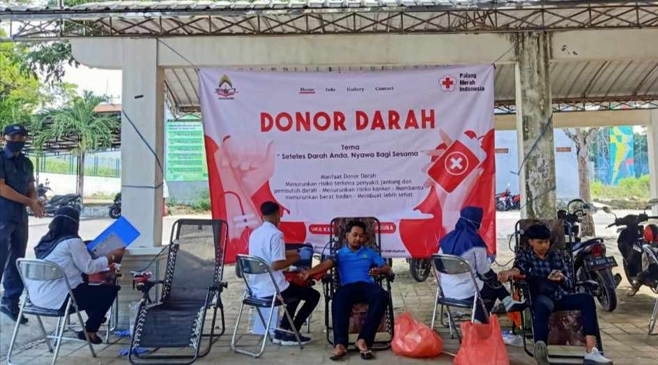 KSR PMI Unit IAIN Madura Sumbang 16 Kantong Darah