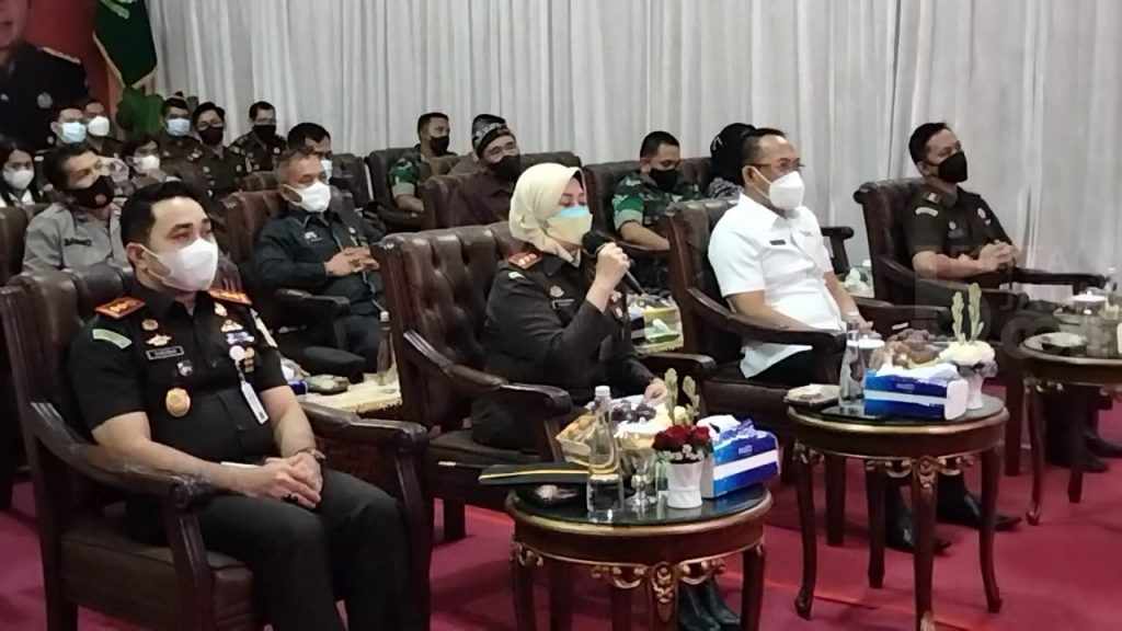 Kajati Jatim Hadiri Lauching Rumah RJ Serentak Secara Virtual di Mojokerto