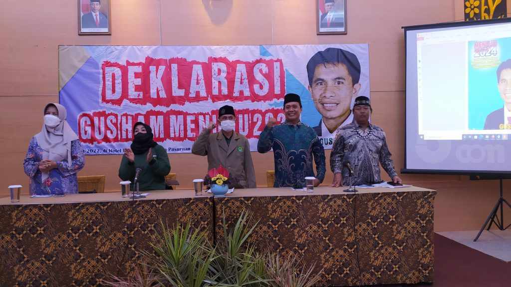 Gus Hamzah Deklarasi Maju Pilbup Pasuruan 2024