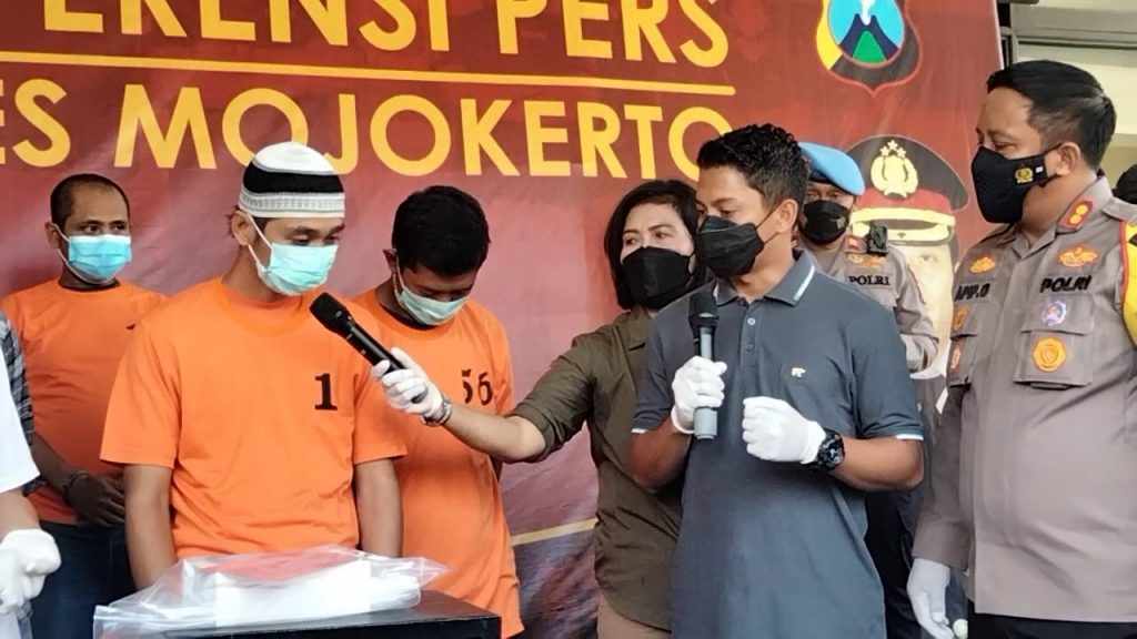 Petugas Temukan 83 Gram Sabu dan 19.000 Pil Double L pada Pelaku Pencurian di Mojokerto