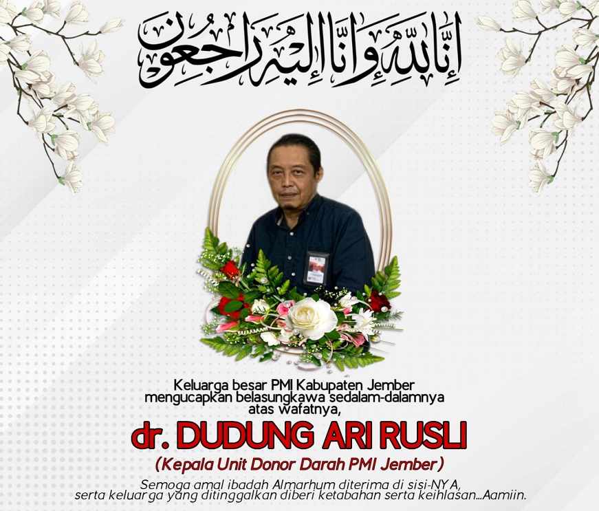 Kepala Unit Donor Darah PMI Jember Wafat Saat Bersepeda