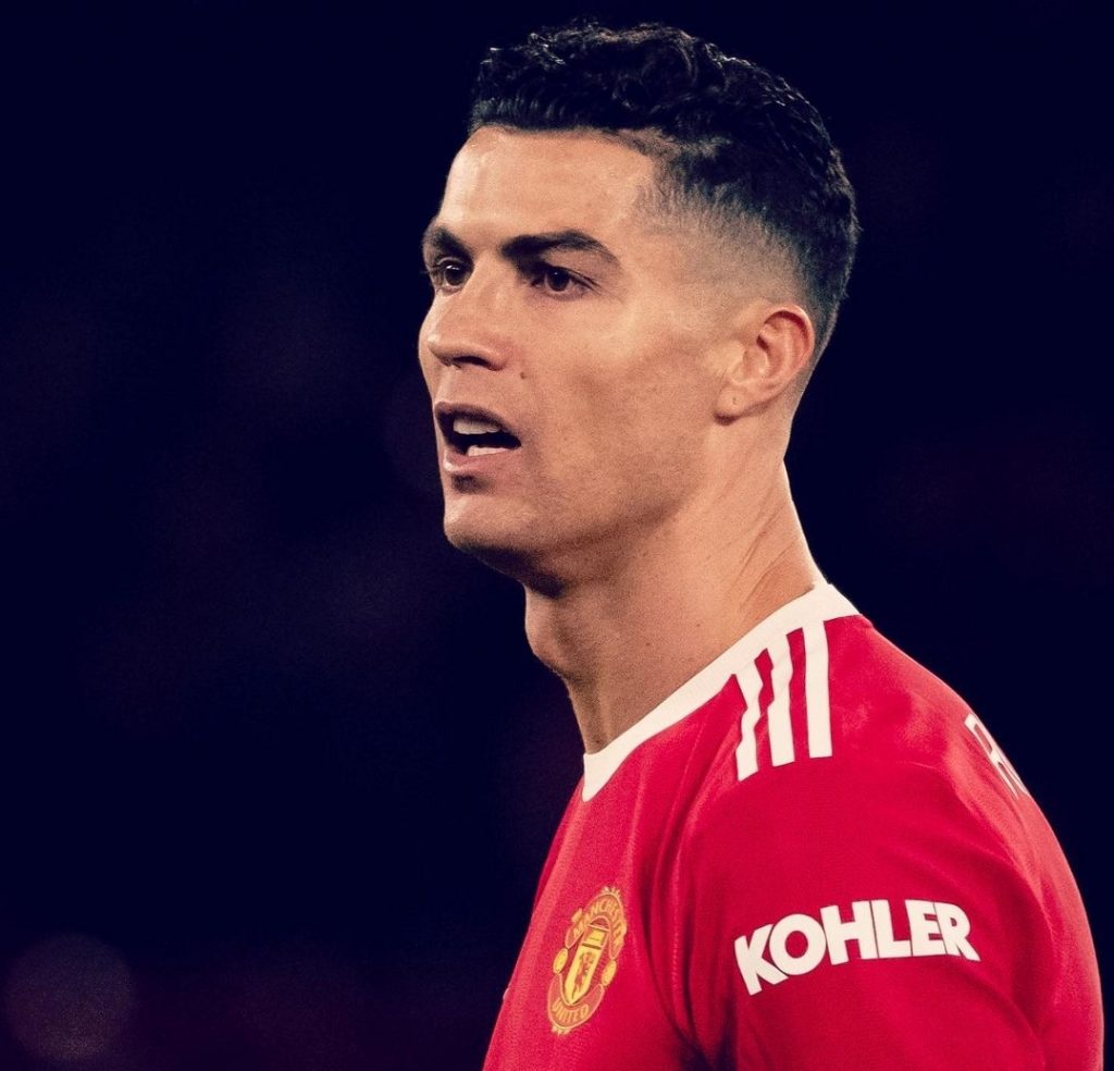 Tampak kekecewaan Cristiano Ronaldo usai kalah dari Atletico Madrid