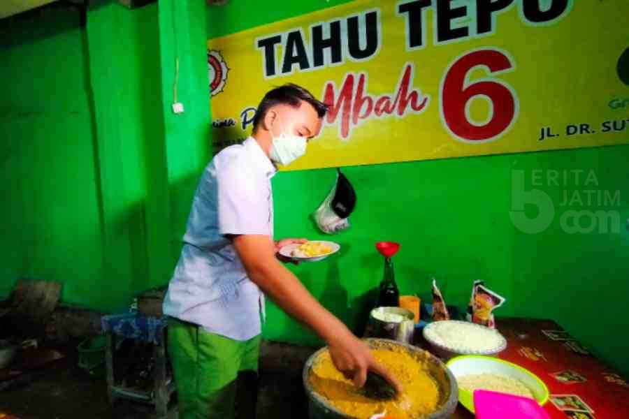 Tepo Tahu Mbah Nem Jadi Pilihan Kuliner Malam Ngawi Ramah