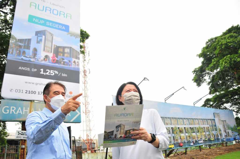 Intiland Luncurkan Area Komersial Aurora di Graha Natura