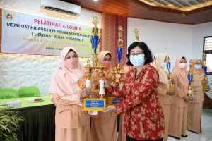 Sebentar Lagi Ramadan, DWP Kota Kediri Bekali Anggota Keterampilan Memasak
