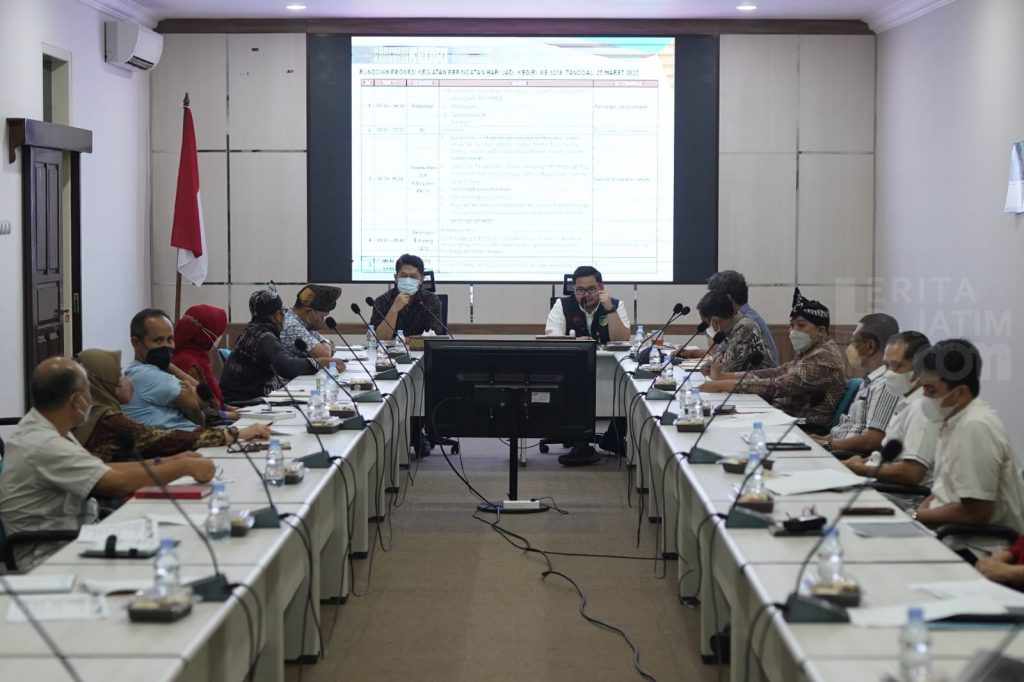Songsong Hari Jadi Kabupaten Kediri, Mas Dhito: Ayo Bangkit Bersama