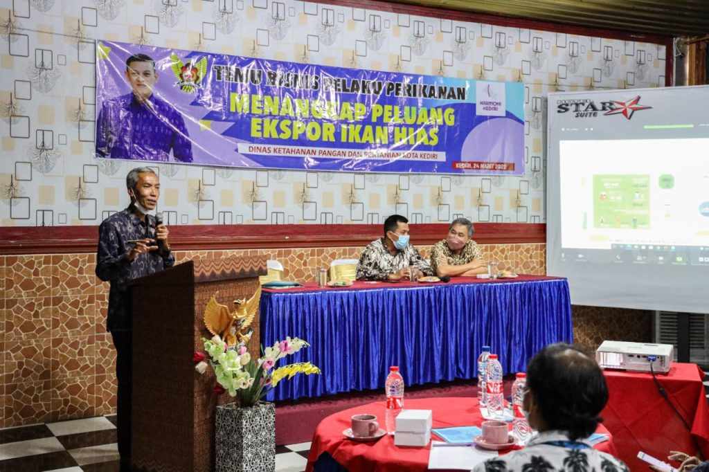 Genjot Peluang Ekspor Ikan Hias, Pemkot Kediri Adakan Temu Bisnis Pelaku Perikanan