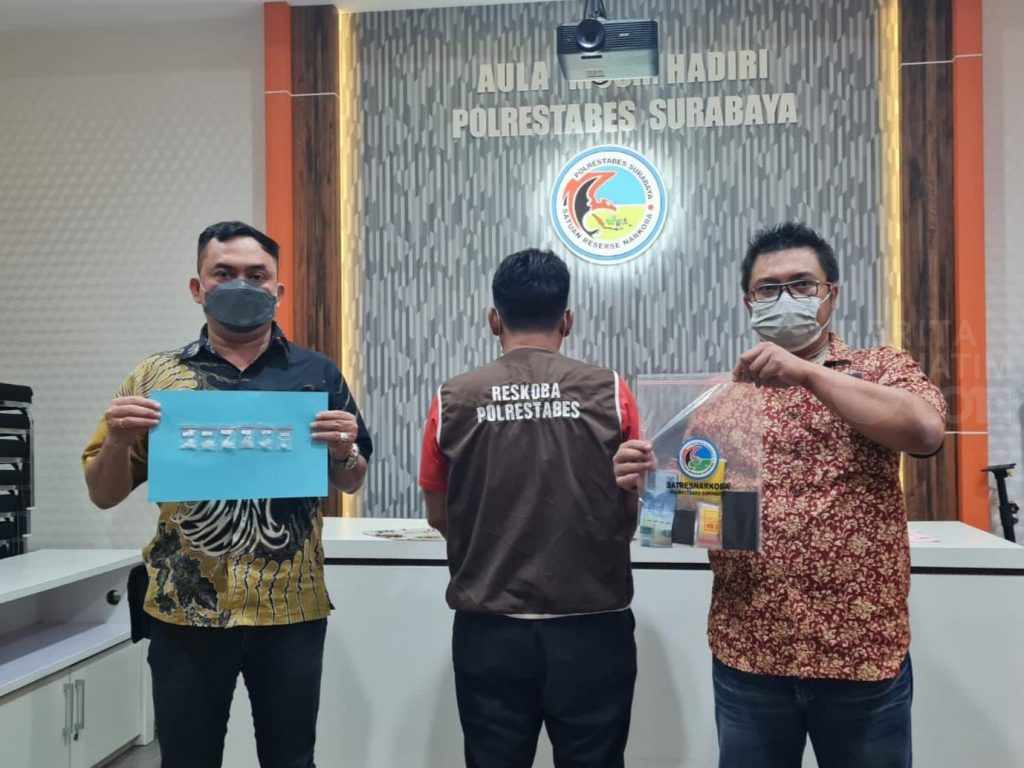 Bandar Putat Jaya Surabaya Keok Ditangkap Polisi