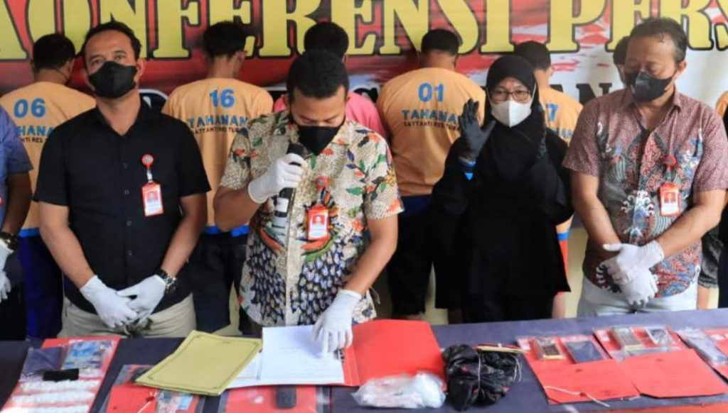 Polres Tuban Ungkap 4 Kasus Narkoba, Salah Satunya Oknum Kades