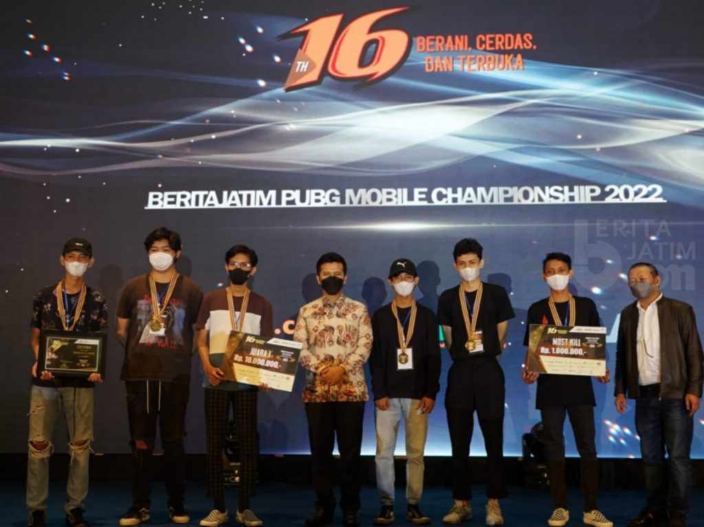 Juara Beritajatim PUBG Mobile Championship 2022, Banyulangit Sundai Jadi Penguasa Jawa Timur