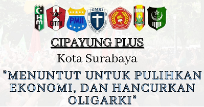 Hari Ini, Cipayung Plus Surabaya Demo Tolak Penundaan Pemilu