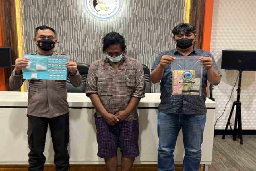 Polisi Tangkap Bandar Narkoba Asal Joyoboyo Surabaya