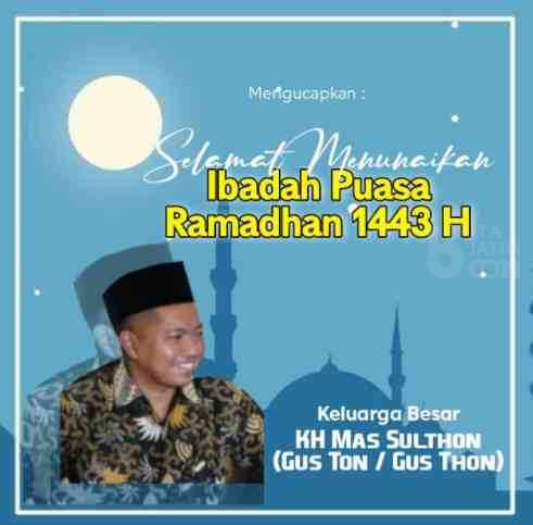 Ada Perbedaan Awal Ramadan, Gus Thon: Ini Rahmat Bagi Umat