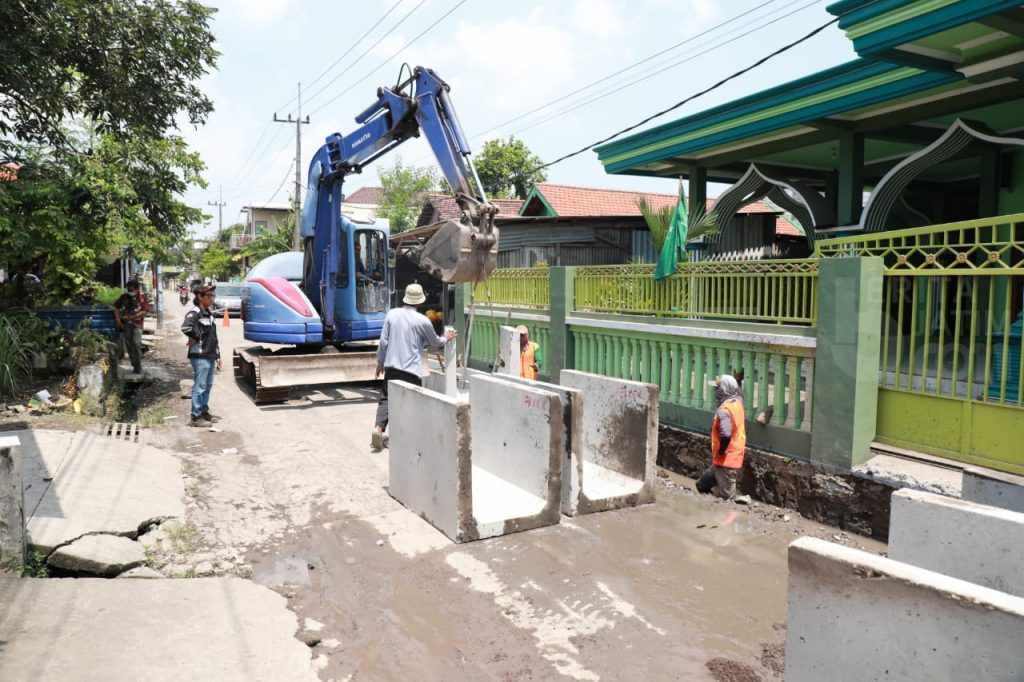 Sidoarjo Kebut Proyek Betonisasi di Sejumlah Ruas Jalan Kabupaten