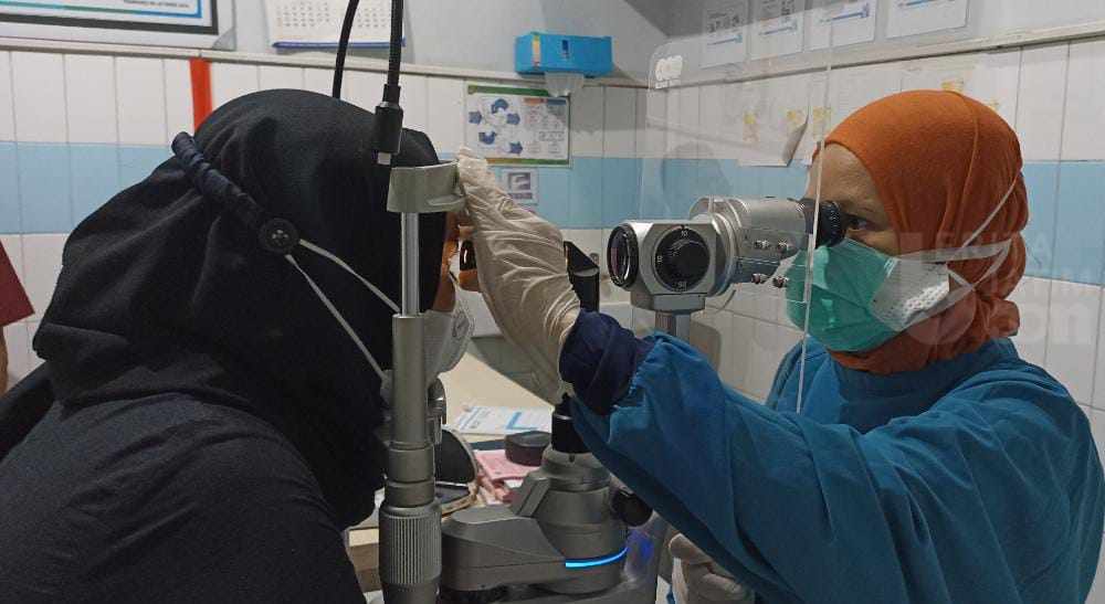 Pandemi, Pasien Mata di RSI Hasanah Kota Mojokerto Meningkat 30 Persen