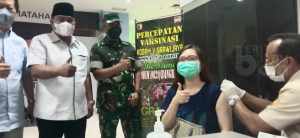 Takut Tidak Bisa Mudik, Warga Bangkalan Serbu Gerai Vaksinasi Booster
