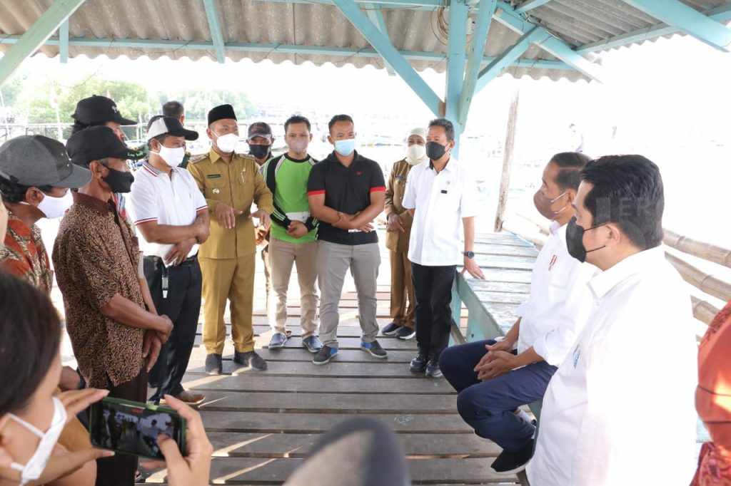 Nelayan Gresik Curhat Tiga Hal ke Presiden Jokowi